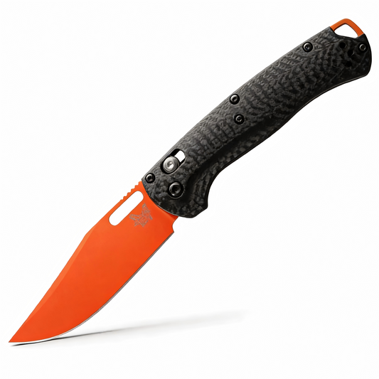 BM 15535OR Taggedout AXIS Folding Tool -Precision Everyday Carry