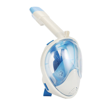 Full Dry Snorkeling Mask with Polycarbonate Shatterproof Face Shield