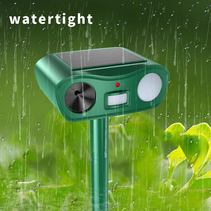 Solar Ultrasonic Animal Repellent