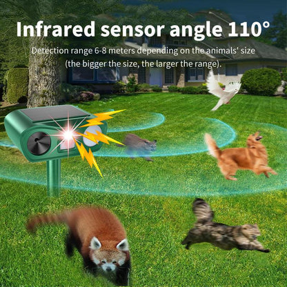 Solar Ultrasonic Animal Repellent
