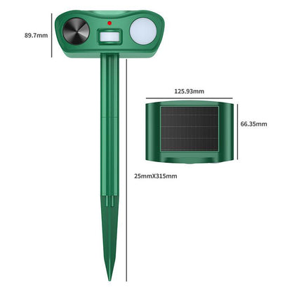 Solar Ultrasonic Animal Repellent