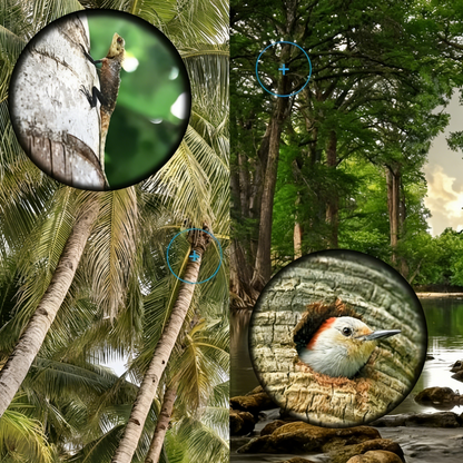 2000x248XZoom Day/LowNight Vision HDMonocularstarscopeTelescope